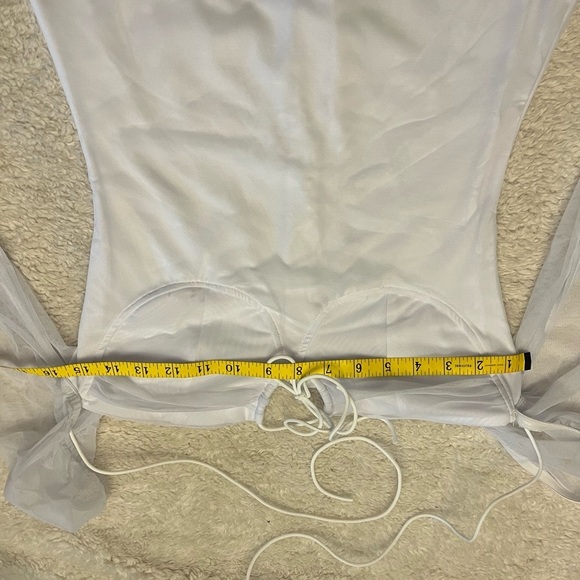 NWOT Mesh Bodycon Mini Dress - Picture 4 of 10